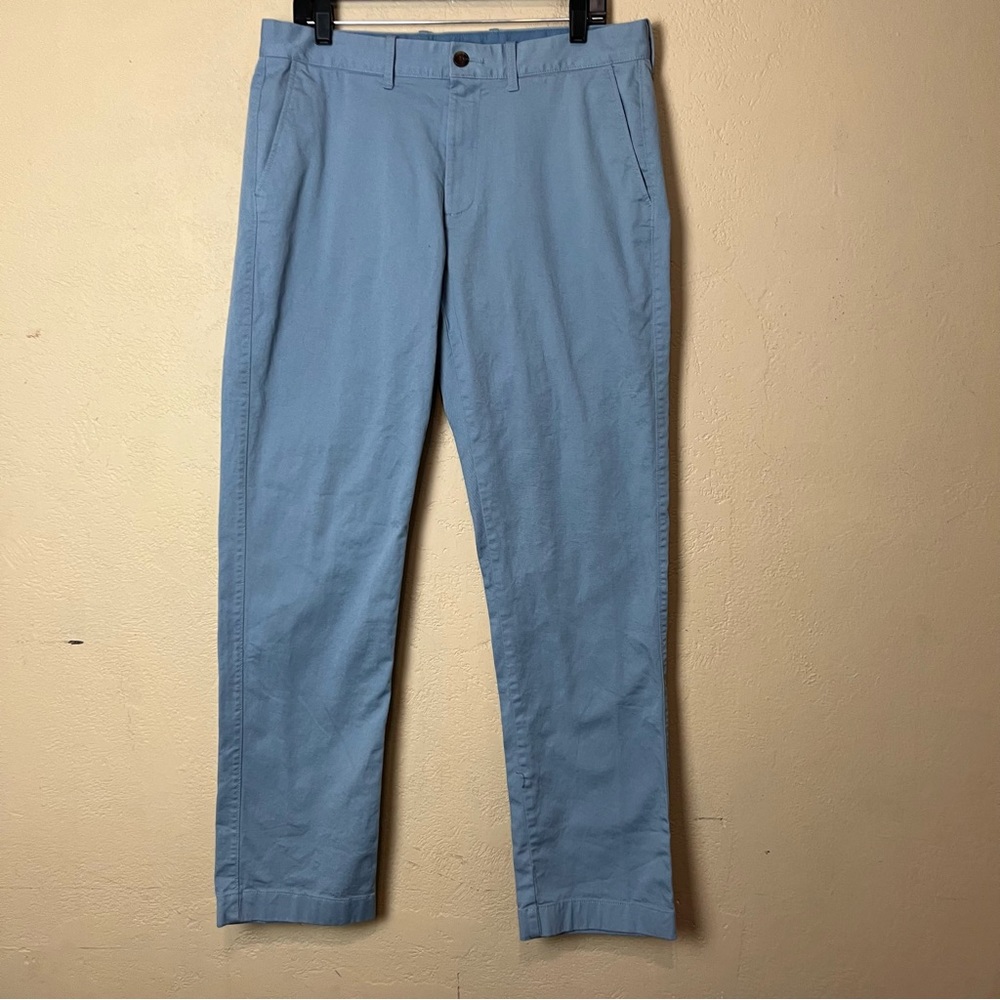 J. Crew Flex L34/W34 Men’s Blue Straight Leg Formal Casual‎ Dress Chino Pants